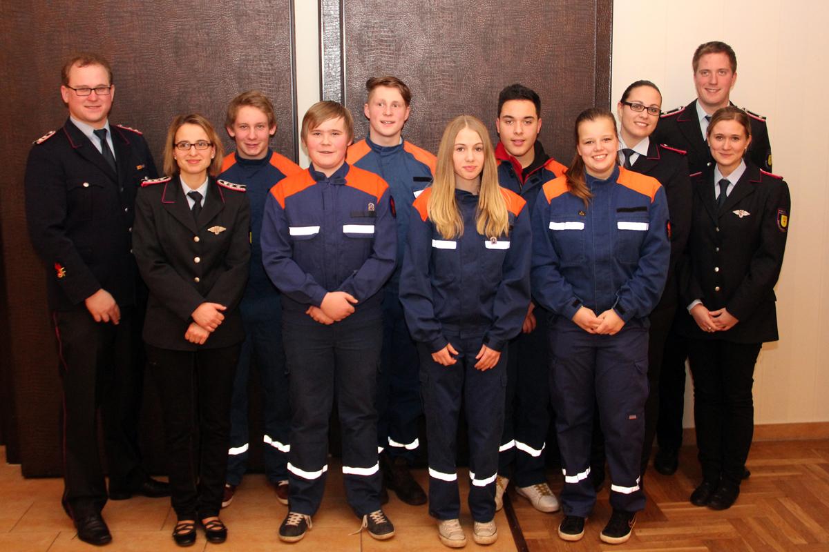 Zw lf Neuaufnahmen In 2013 Feuerwehren Der Samtgemeinde Rehden