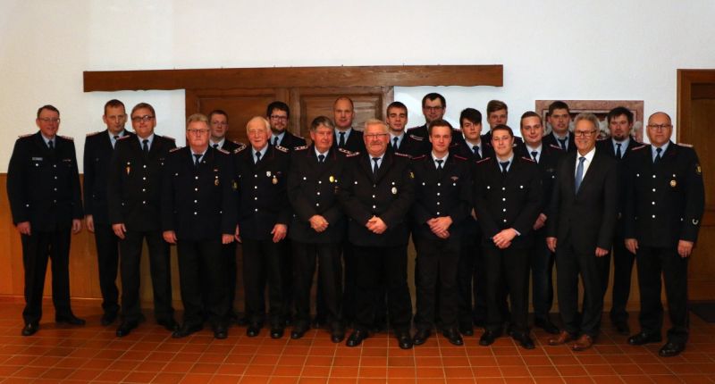 Ehrungen Verdienter Kameraden Feuerwehren Der Samtgemeinde Rehden
