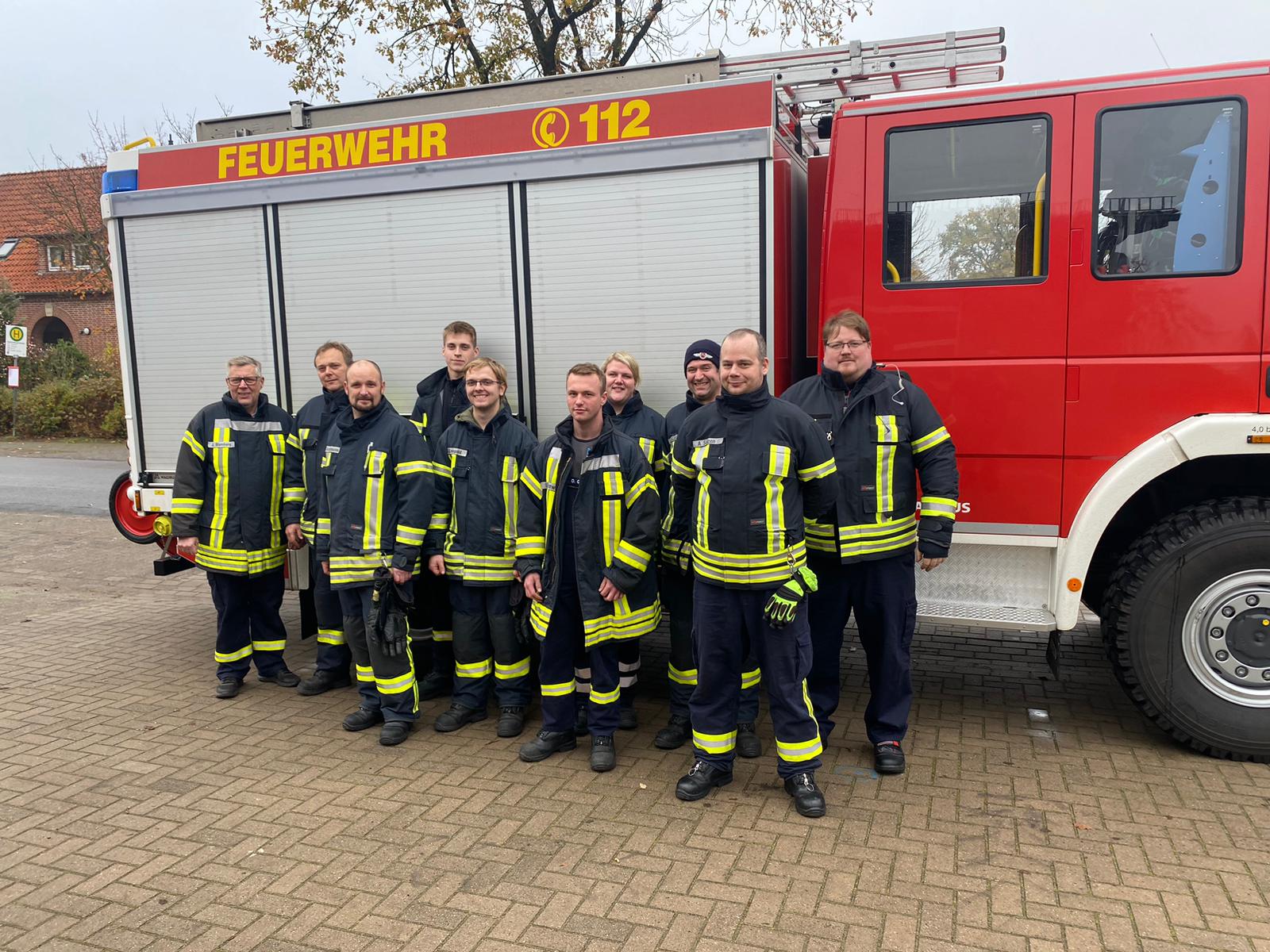Grundausbildung erfolgreich bestanden Feuerwehren der Samtgemeinde Rehden